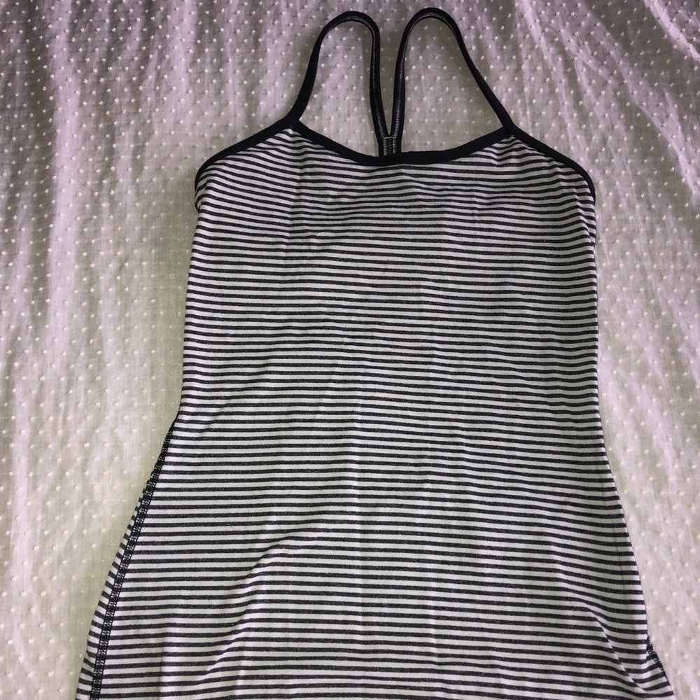 Lululemon stripe power y tank
